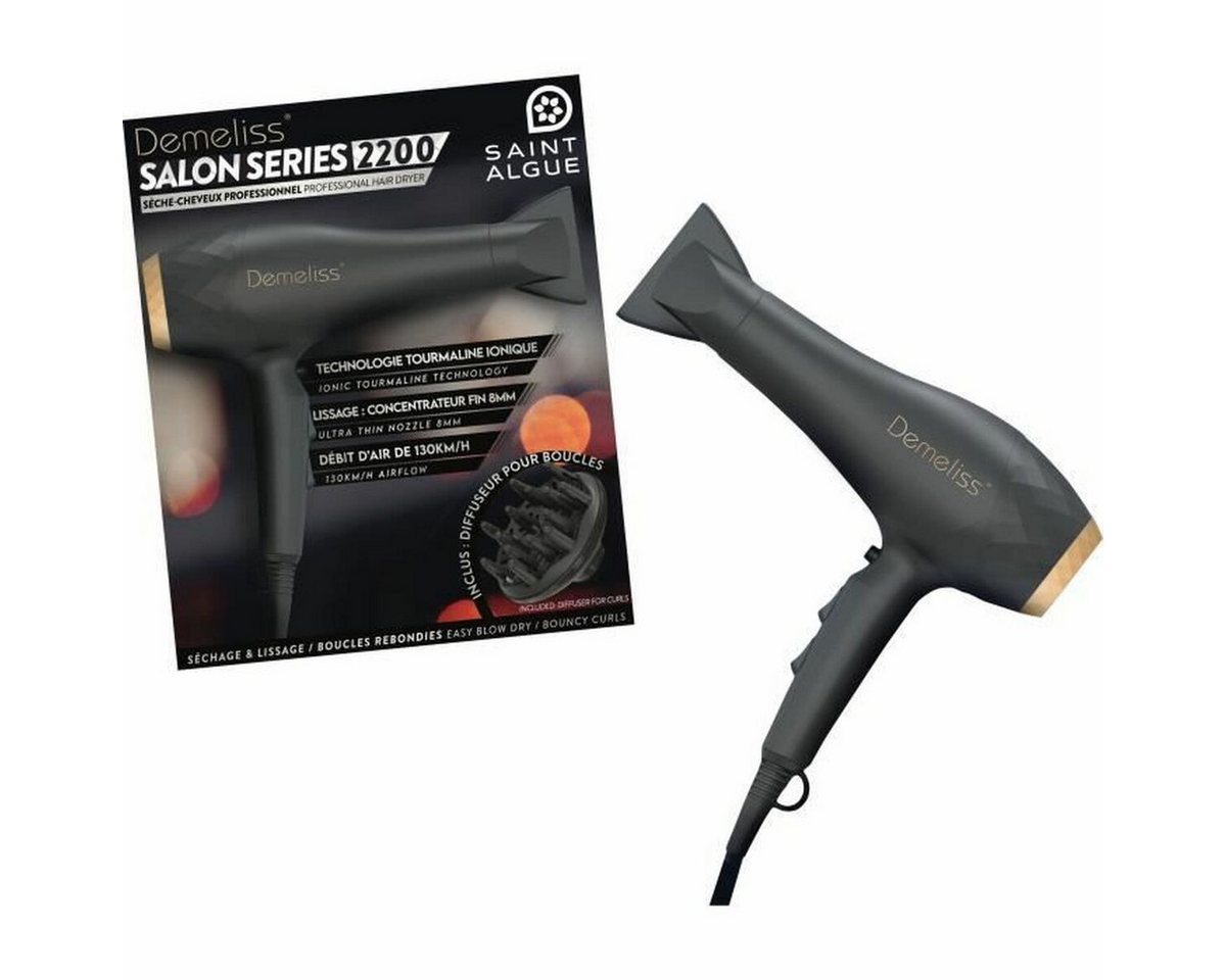 Demeliss Saint Algue Haartrockner Saint-Algue Haartrockner Salon Series 2200 Föhn leistungsstark ergonom von Demeliss Saint Algue