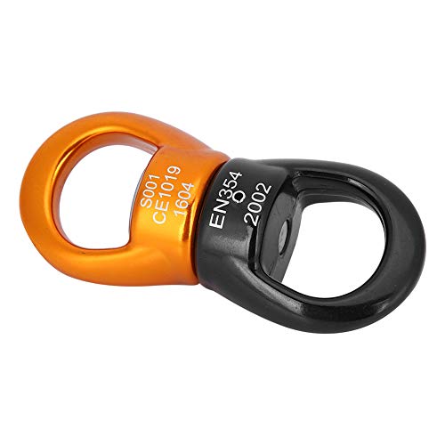 Climbing Carabiner Swivel Connector Climbing Rotation Connector zum Heben von Takelage f¡§1r H?ngematten Aerial Yoga Kinder Swing Rotation Hanger von Demeras