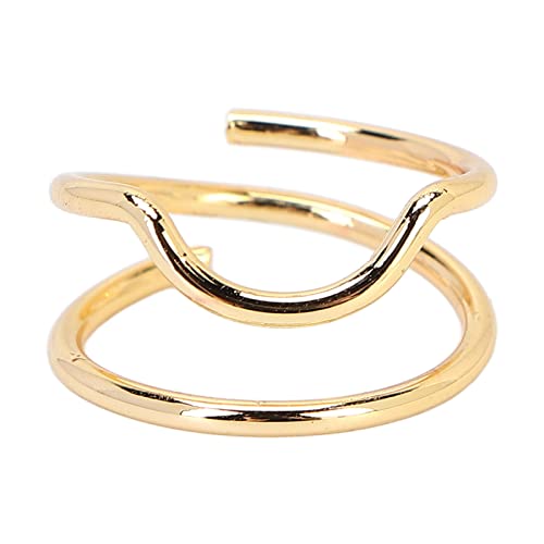 Zeigefinger-Nagelringe, Midi-Ringe, Vintage-Ringe, Nagelkunst-Charm, Maniküre-Ringe, Nagelzubehör für Frauen und Mädchen(3046 Gold) von Demeras
