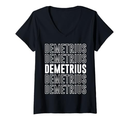 Damen Demetrius T-Shirt mit V-Ausschnitt Damen Demetrius T-Shirt mit V-Ausschnitt von Demetrius Apparel