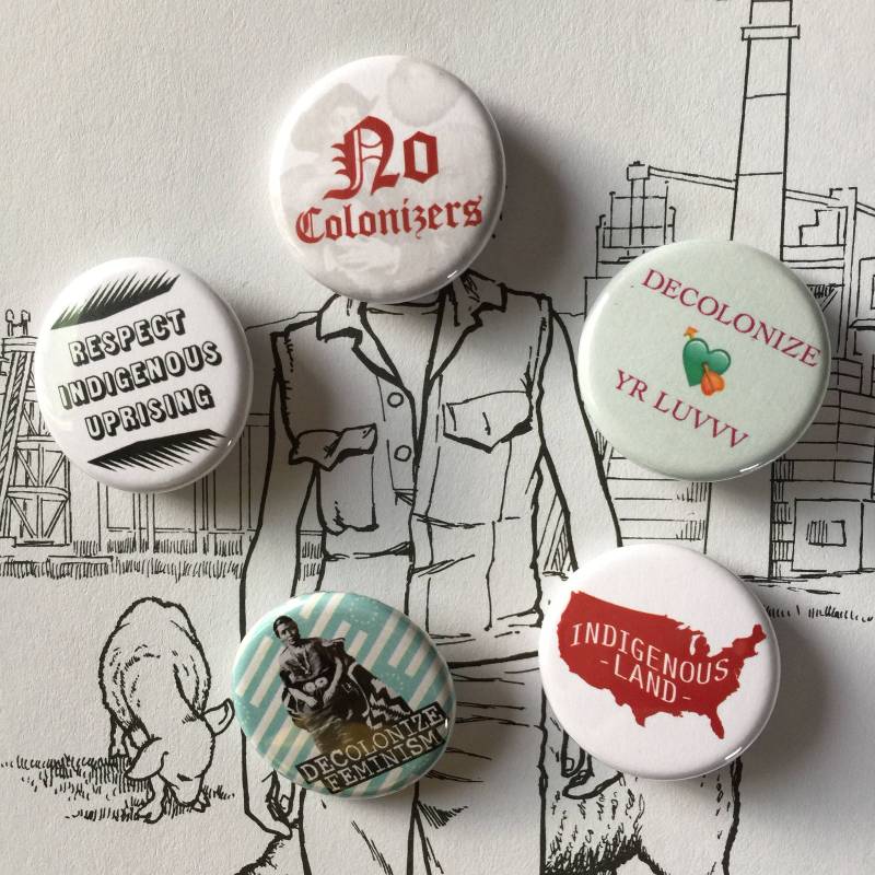 R.i.s.e. Indigenes Knopf Set von DemianDineyazhi