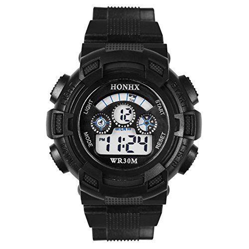 demiawaking Outdoor Multifunktions Herren Frauen Student Silica Gel Band Sport Elektronische Uhren von Demiawaking