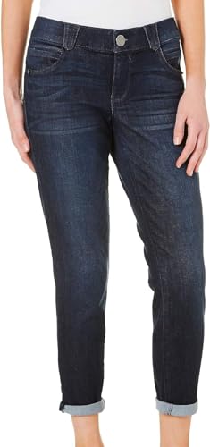 Democracy Damen Bauchfreie Ab Solution Jeans, In Indigo, 42 von Democracy