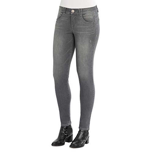 Democracy Damen Ab-lösung Jegging Jeans, dunkelgrau, 36 von Democracy