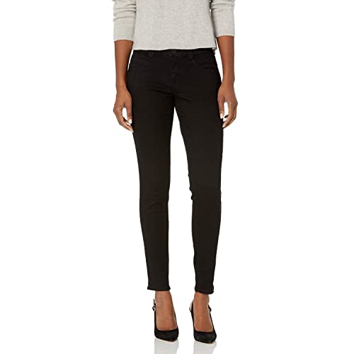 Democracy Damen Ab-lösung Jegging Jeans, schwarz, 44 von Democracy