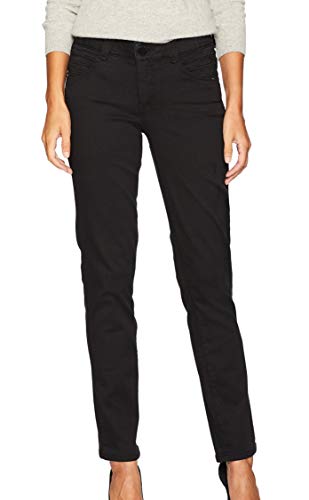 Democracy Damen Ab Solution Straight Leg Jeans, schwarz, 40 von Democracy