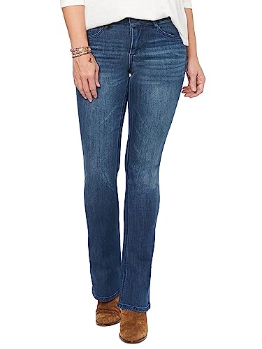 Democracy Damen Ab Solution Itty Bitty Jeans, Blau, 38 von Democracy