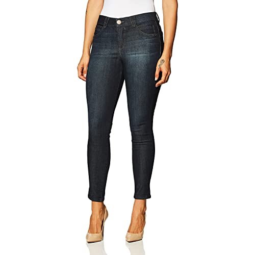 Democracy Damen Ab Solution Jegging Jeans, Indigo, 50 Kurz von Democracy