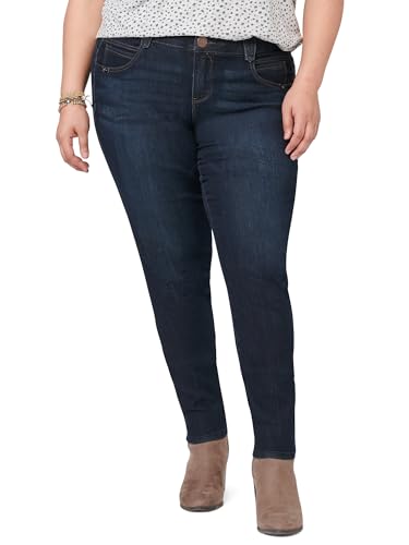 Democracy Damen Plus Size Ab Solution Jegging Jeans, Indigo, 22W von Democracy