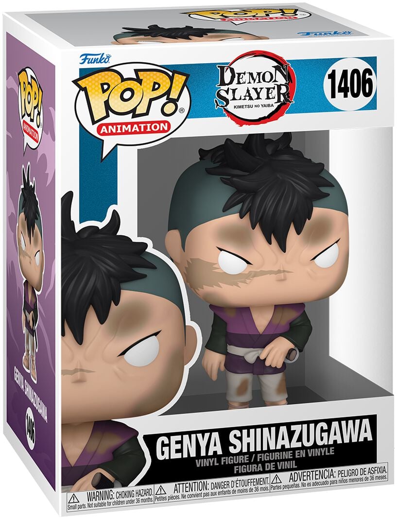 Demon Slayer - Genya Shinazugawa Vinyl Figur 1406 - Funko Pop! Figur - Funko Shop Deutschland - Lizenzierter Fanartikel von Demon Slayer