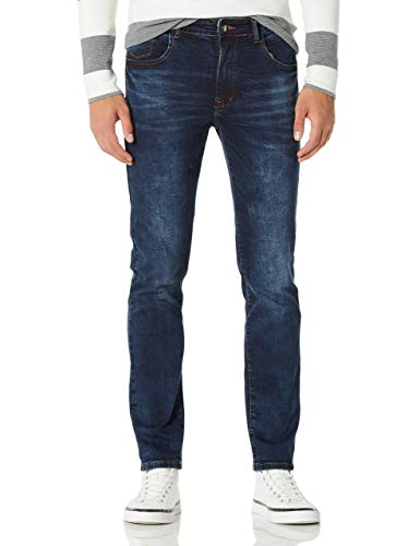 Demon&Hunter 817 Serie Jeanshoen Herren Slim Fit Jeans Elastisch Jeanshose DH3033(29) von Demon&Hunter