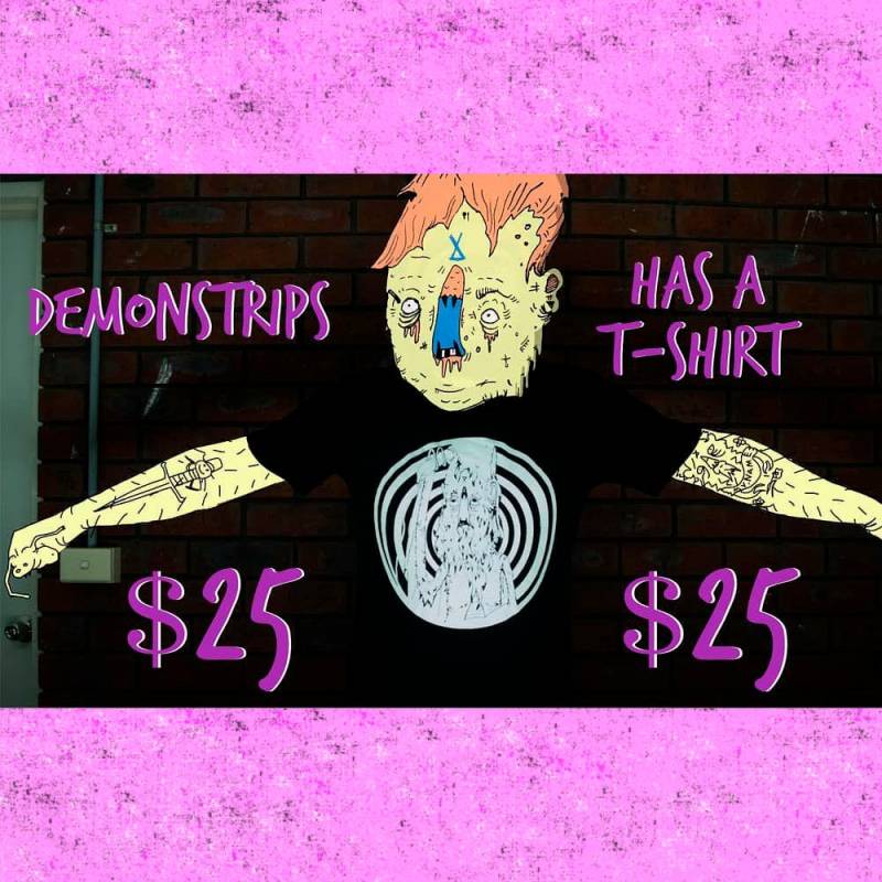 T-Shirt Aufgeben von Demonstrips