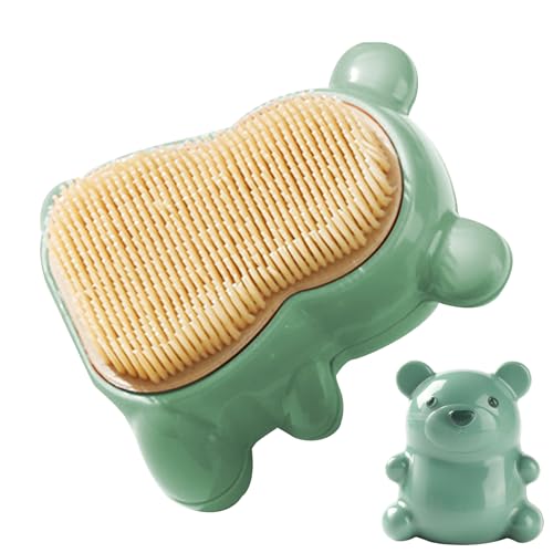 Demsyeq Bear Nail Brush Kids Animal Nail Brush Kids Nail Cleaning Brush Fingernagel Scrubbing Brushes Creative Soft Bristles Nail Cleaning Brush For Children Easy To Gasp von Demsyeq