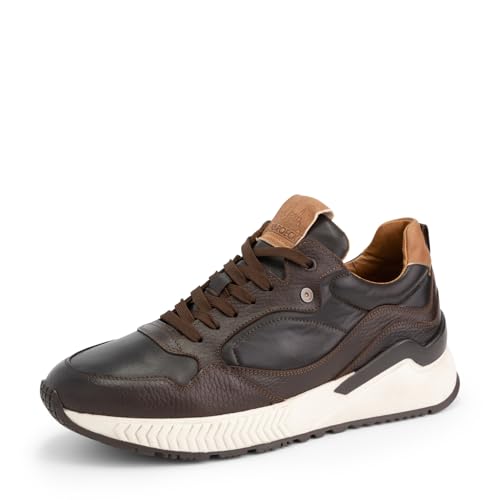 Den Broeck Männer Cortland St. Sneaker Casual Leder Sportschuhe - Braun 43 Den Broeck Männer Cortland St. Sneaker Casual Leder Sportschuhe - Braun 43 von Den Broeck