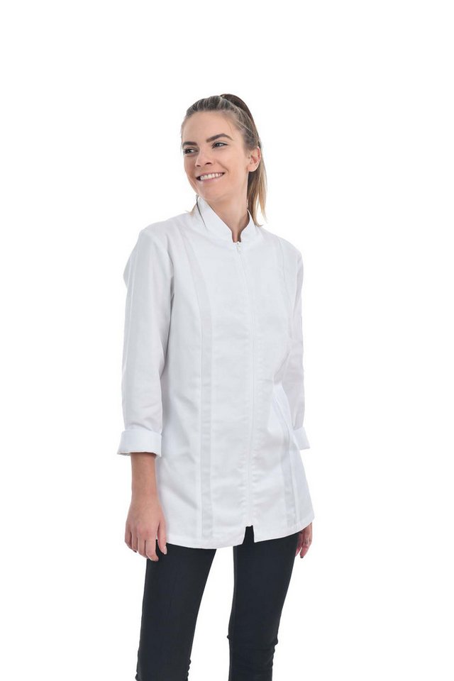 aurora Objektwäsche Kochjacke Kochjacke Tara weiss M von aurora Objektwäsche