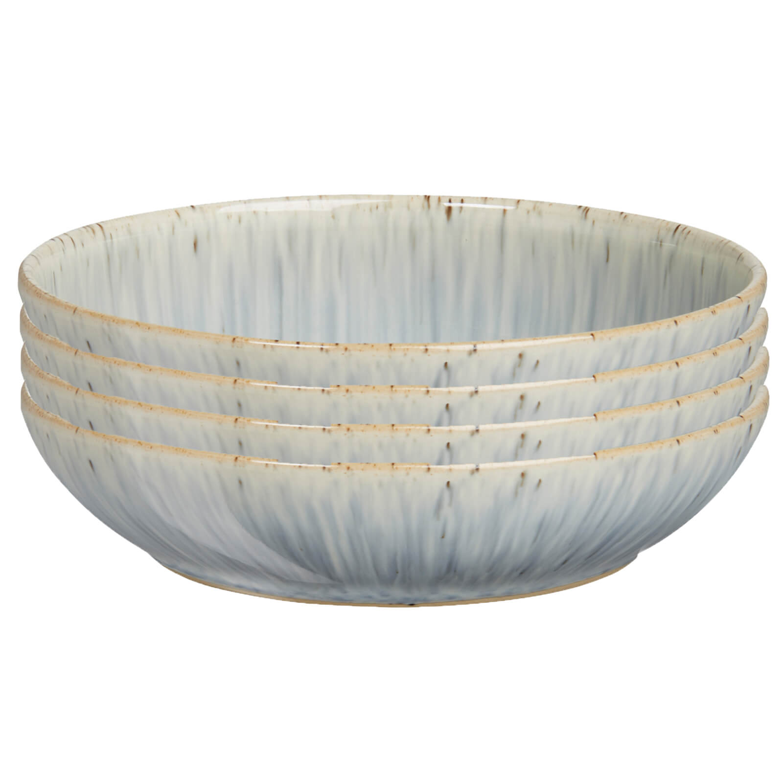 Denby Halo Speckle Pasta Bowl - Set of 4 von Denby