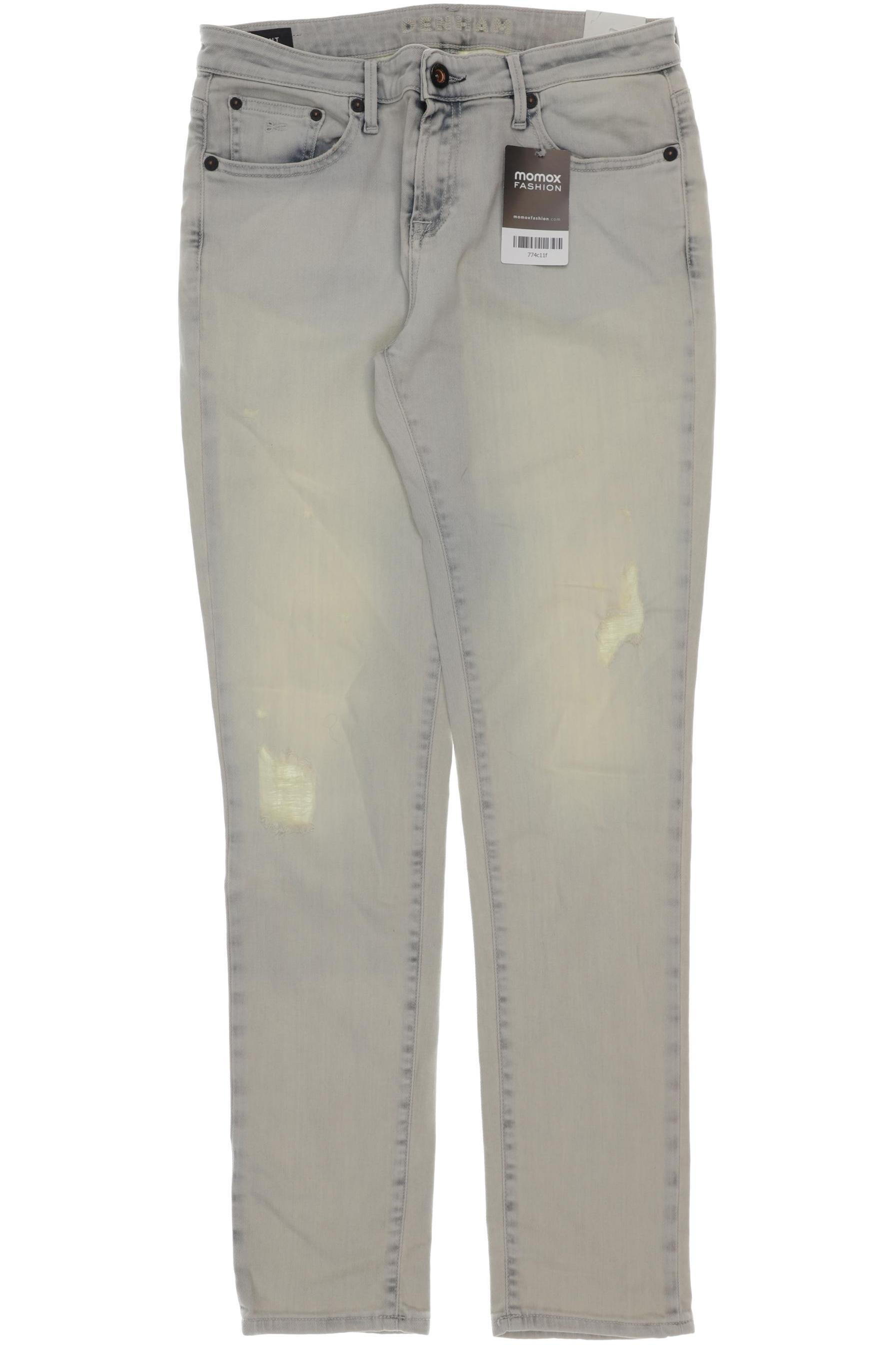 Denham Damen Jeans, beige, Gr. 36 von Denham