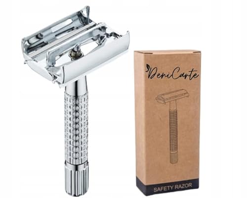 Deni Carte Rasierhobel aus Edelstahl Rasierer Rasiermaschine traditionell für Rasierklinge Deni Carte Rasierhobel aus Edelstahl Rasierer Rasiermaschine traditionell für Rasierklinge von Deni Carte