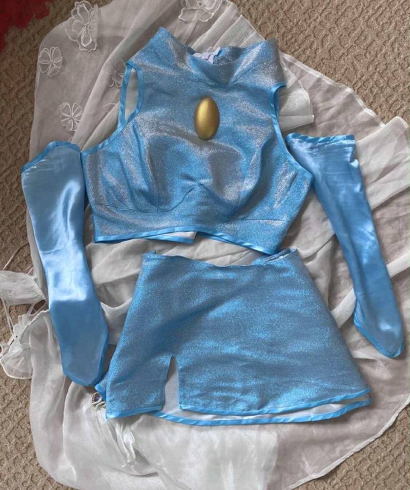 Bloom Winx Club Fee Cosplay Baby Blau Set Bloom Winx Club Fee Cosplay Baby Blau Set von DeniSaki