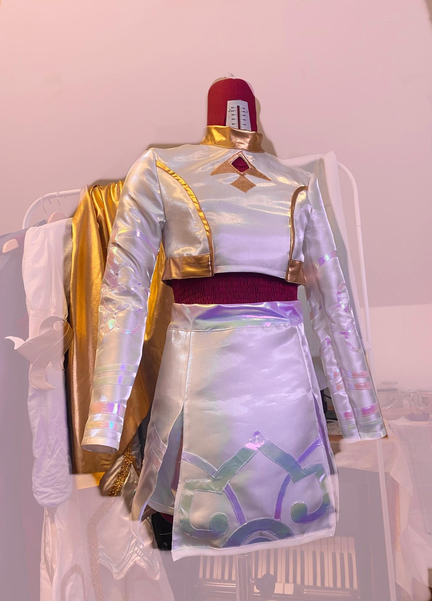 Zoey Kpop Demon Hunters Cosplay Kostüm Abschluss Outfit Sounds Nach Jäger/x von DeniSaki