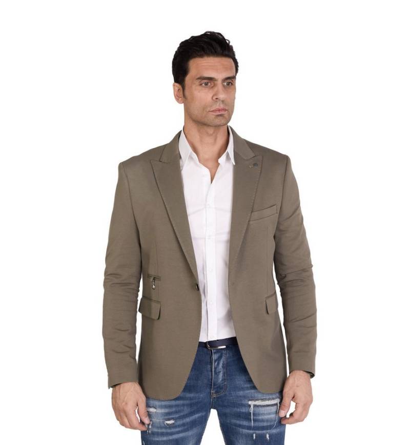 Denim Distriqt Jerseysakko Herren Slim Fit Sakko mit Stretch von Denim Distriqt