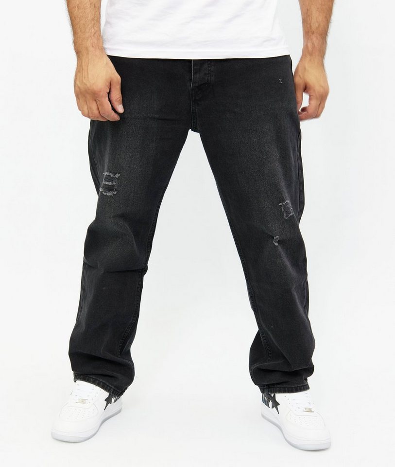 Denim Distriqt Loose-fit-Jeans Lässige Baggy Herren Jeans Hip Hop Jeans von Denim Distriqt