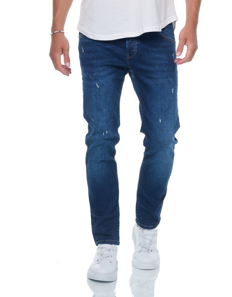Denim Distriqt Regular-fit-Jeans Herren Regular Fit Jeans Blau W36/32 von Denim Distriqt