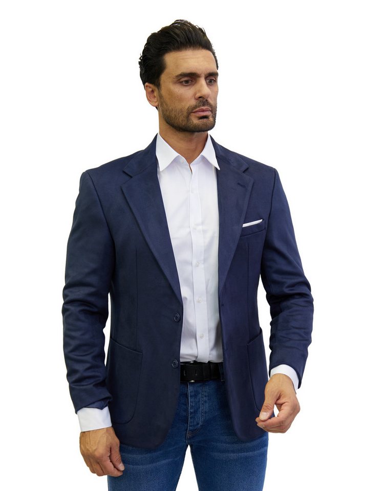 Denim Distriqt Sakko Feines Velour Herren Sakko von DENIM DISTRIQT von Denim Distriqt