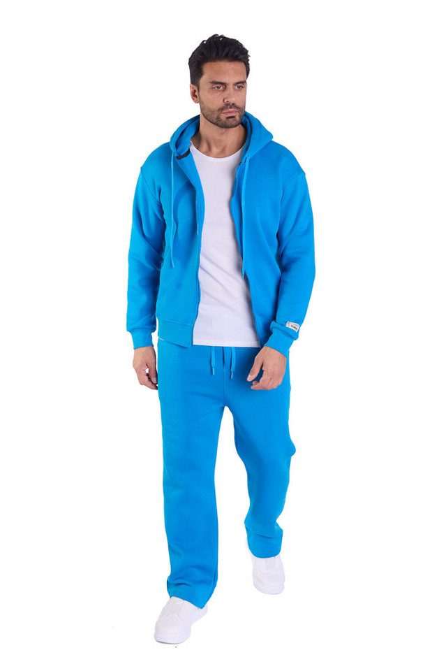 Denim Distriqt Trainingsanzug Lässiger Trainingsanzug mit Baggy Hose Blau M von Denim Distriqt