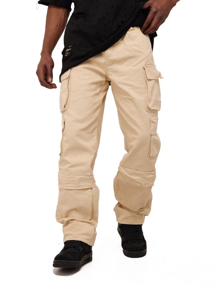 Denim House Loose-fit-Jeans Baggy Cargo Jeans in Loose Fit Jeans Oversized Look von Denim House