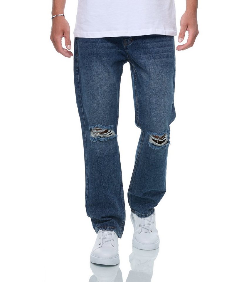 Denim House Relax-fit-Jeans Lässige Herren Baggy Jeans Relaxed Fit von Denim House