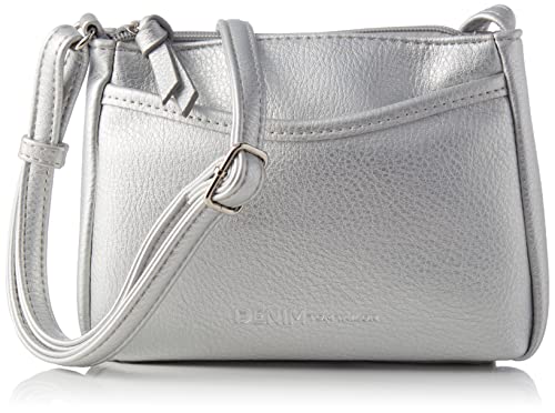 Tom Tailor Denim Cilia Damen Umhängetasche Crossbody Bag Klein Silber von TOM TAILOR