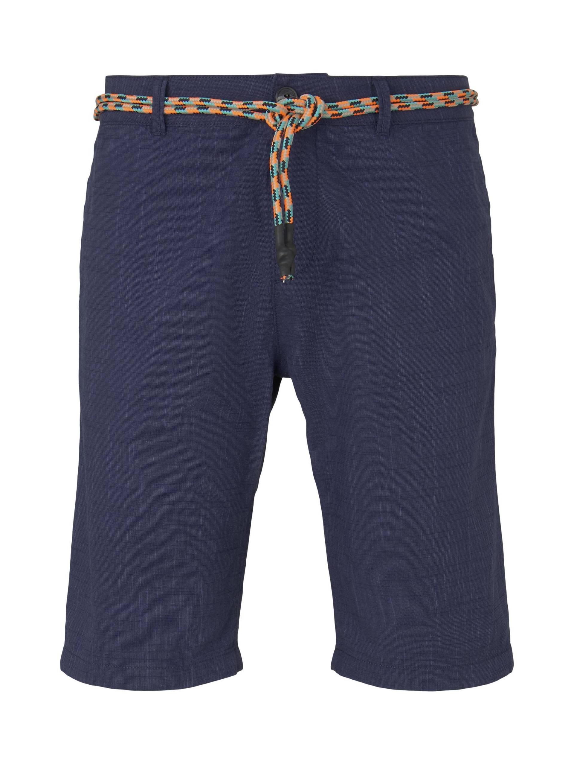 Denim Tom Tailor - * mit zwei Eingrifftaschen vorne und zwei Leistentaschen hinten * mit Gürtelschlaufen * mit Reißv... navy slubby summe... von Denim Tom Tailor