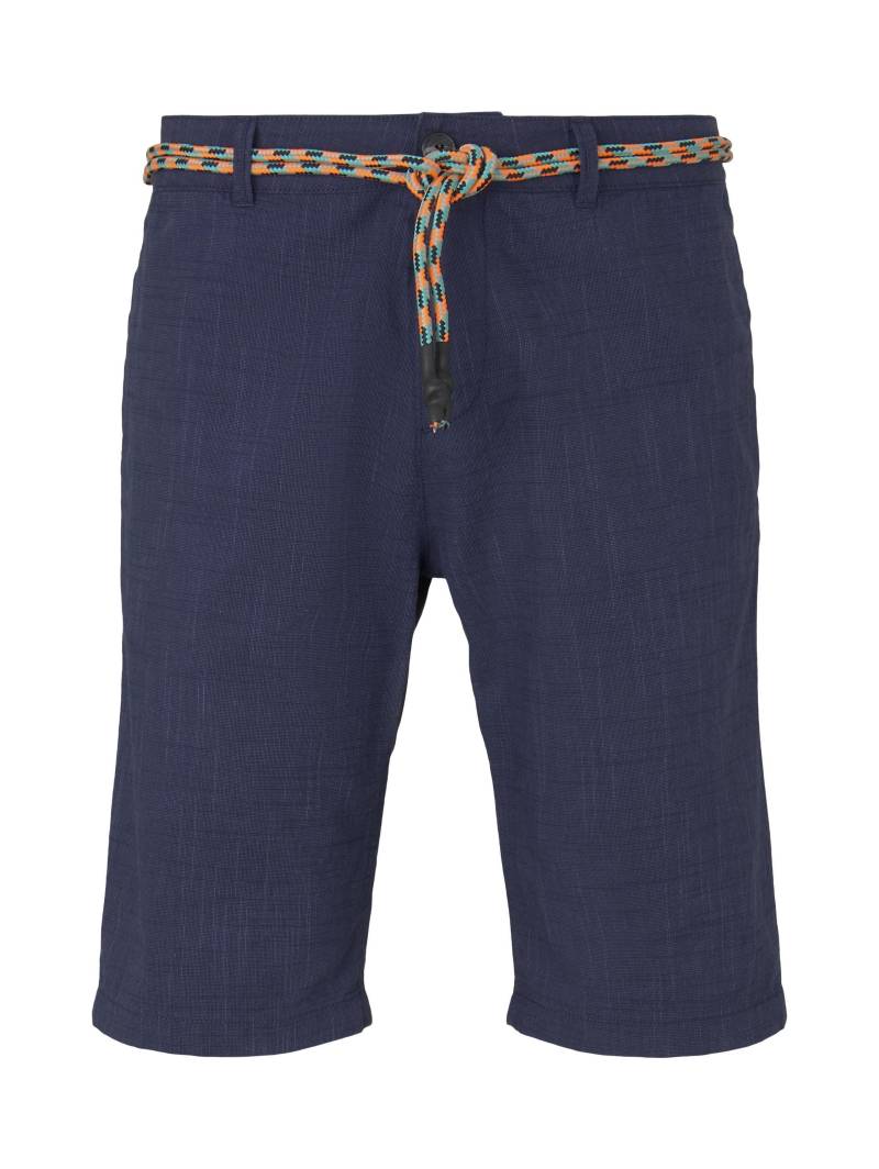 Denim Tom Tailor - * mit zwei Eingrifftaschen vorne und zwei Leistentaschen hinten * mit Gürtelschlaufen * mit Reißv... navy slubby summe... von Denim Tom Tailor