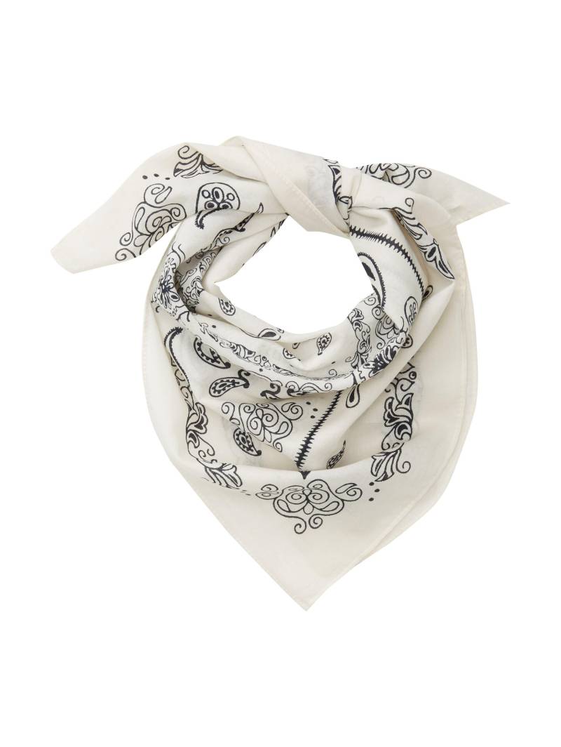 Denim Tom Tailor - Bandana mit Paisleyprint white blue bandana print - Gr. - OS von Denim Tom Tailor