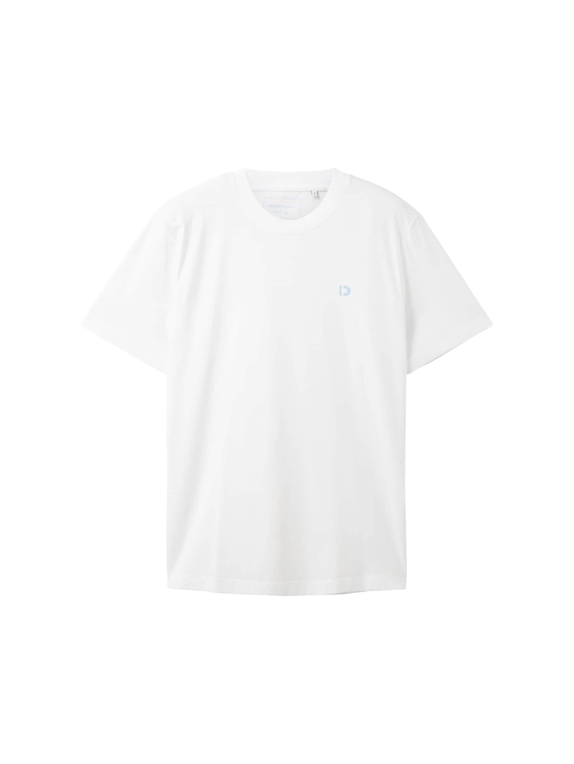 Denim Tom Tailor - Basic T-Shirt white - Gr. - XXL von Denim Tom Tailor