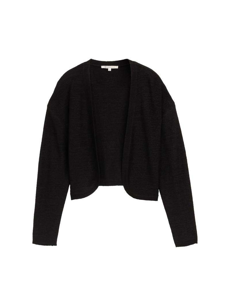 Denim Tom Tailor - Bolero Cardigan deep black - Gr. - XL von Denim Tom Tailor