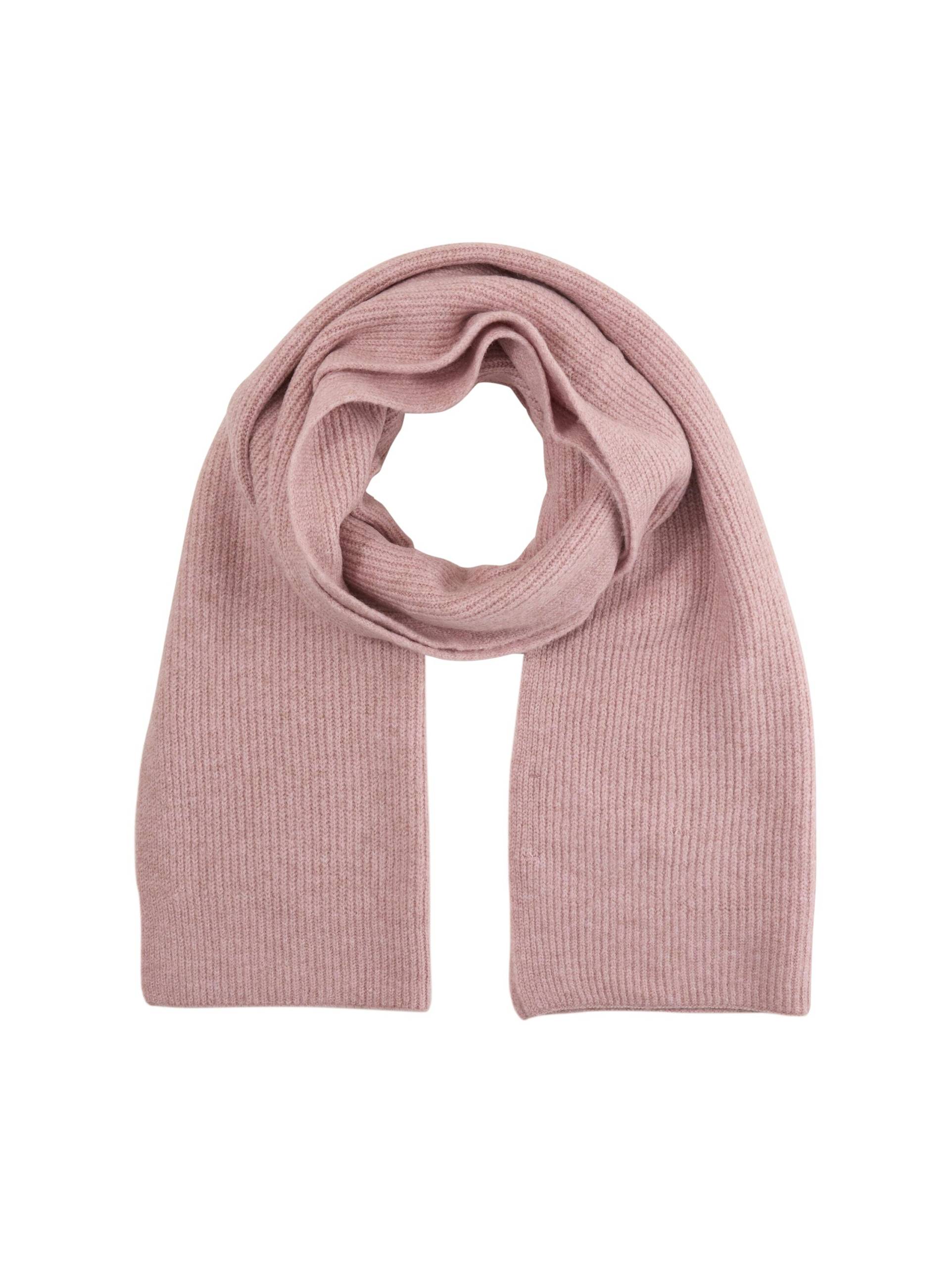 Denim Tom Tailor - Cosy Schal in Melange-Optik antique rose melange - Gr. - OS von Denim Tom Tailor