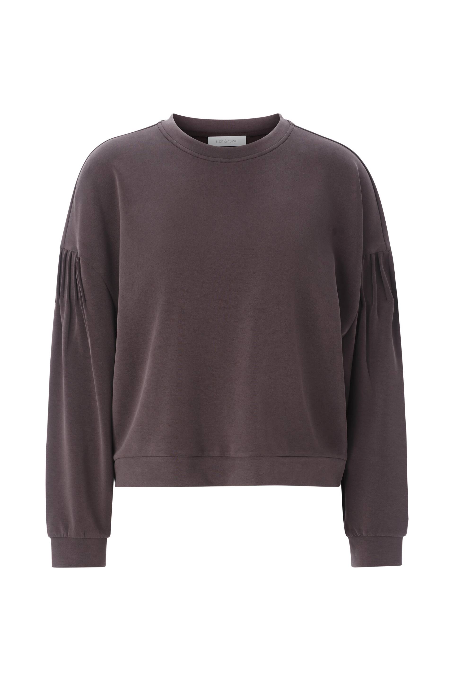 Denim Tom Tailor - Cosy Strickpullover lilac fog melange - Gr. - M von Denim Tom Tailor