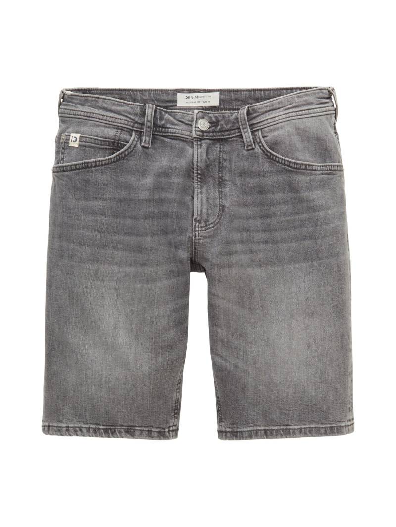 Denim Tom Tailor - Jeansshorts used light stone grey denim - Gr. - XXL von Denim Tom Tailor