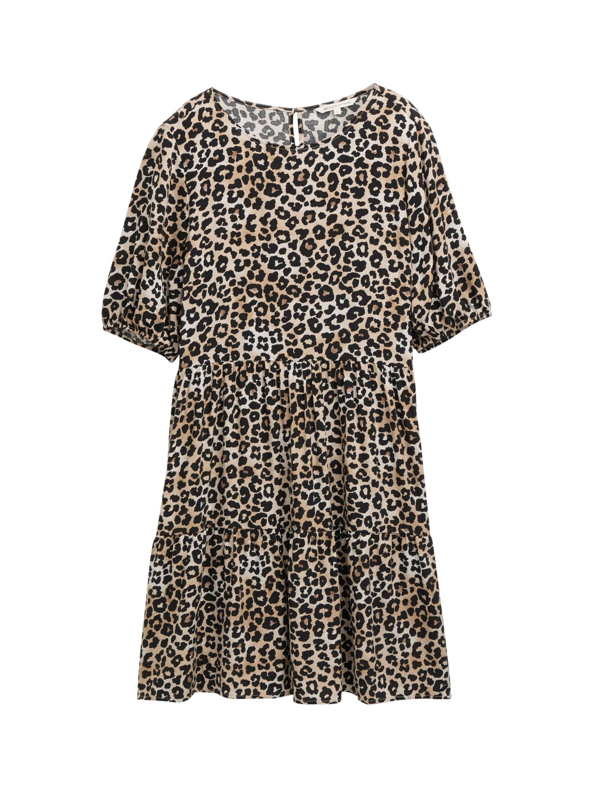 Denim Tom Tailor - Mini-Kleid mit Volants - Gr. - XS von Denim Tom Tailor