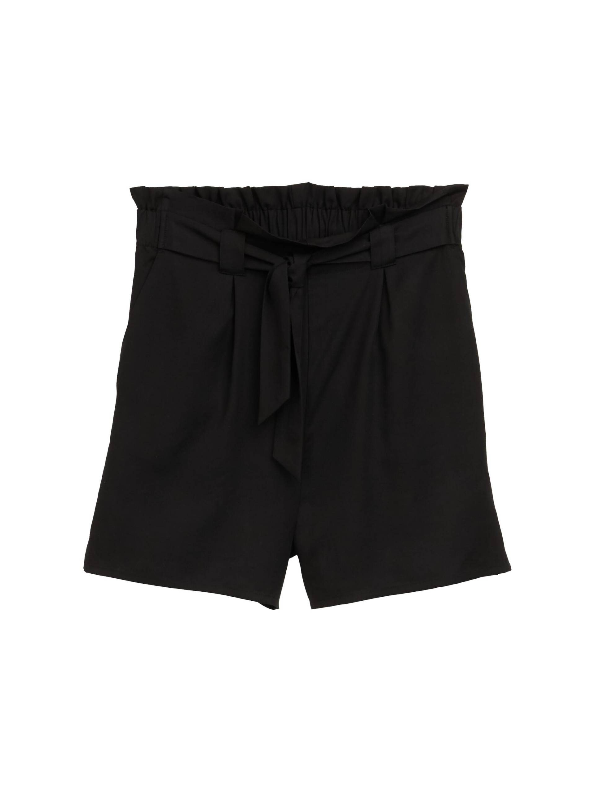 Denim Tom Tailor - Paperbag Relaxed Shorts deep black - Gr. - XXL von Denim Tom Tailor