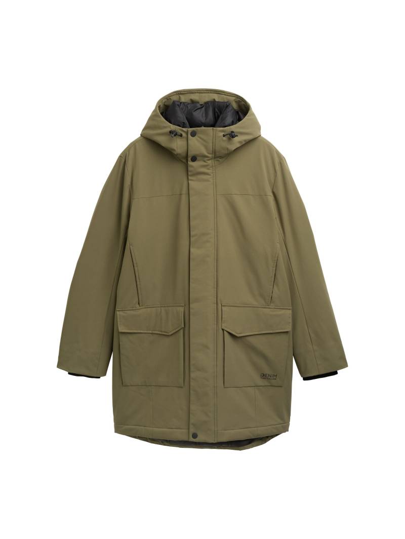Denim Tom Tailor - Parka mit wasserabweisender Funktion jungle soil green - Gr. - XXL von Denim Tom Tailor