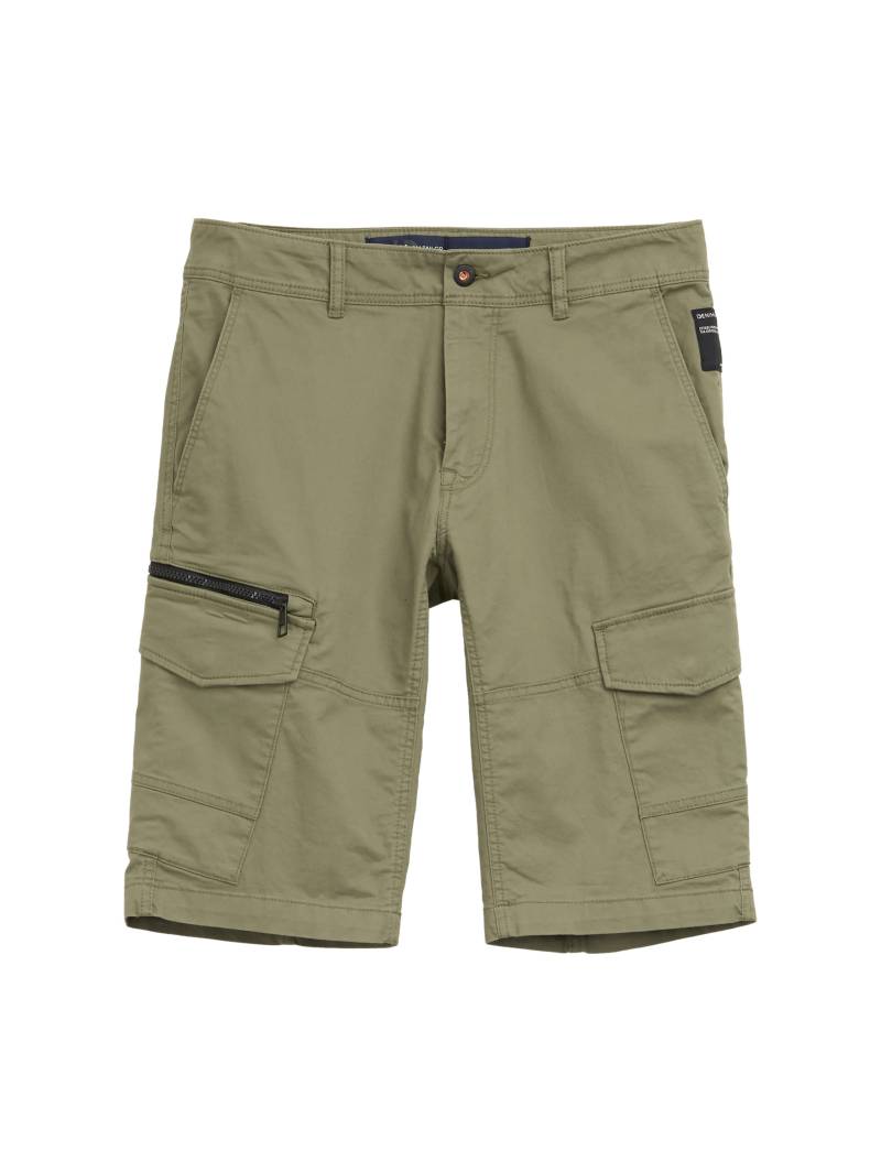 Denim Tom Tailor - Regular Fit Cargo Shorts tree moss green - Gr. - XL von Denim Tom Tailor