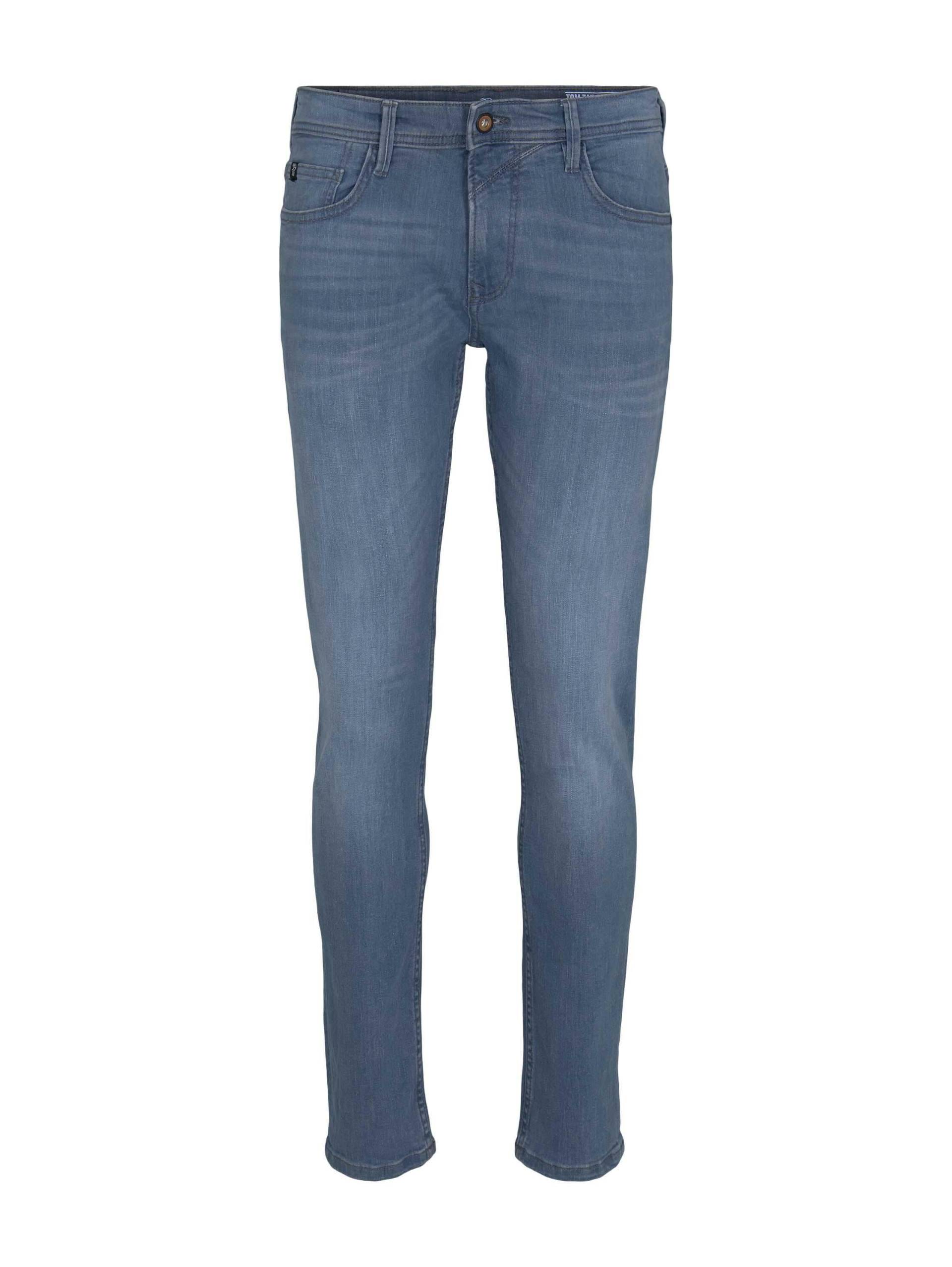 Denim Tom Tailor - Slim Piers Blue Jeans blue grey denim - Gr. - 28/36 von Denim Tom Tailor