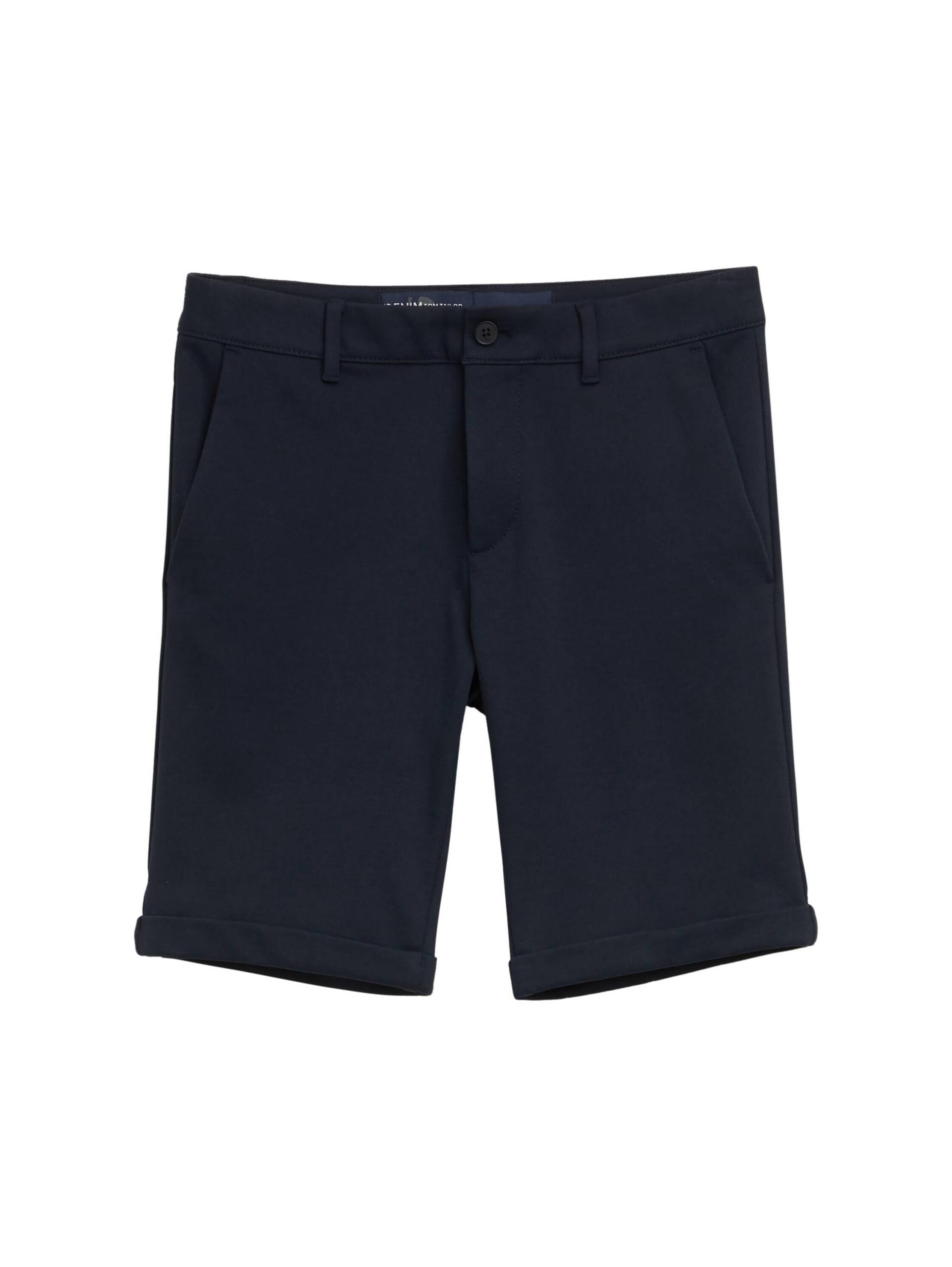 Denim Tom Tailor - Slim Piqué Chino Shorts sky captain blue - Gr. - XXL von Denim Tom Tailor