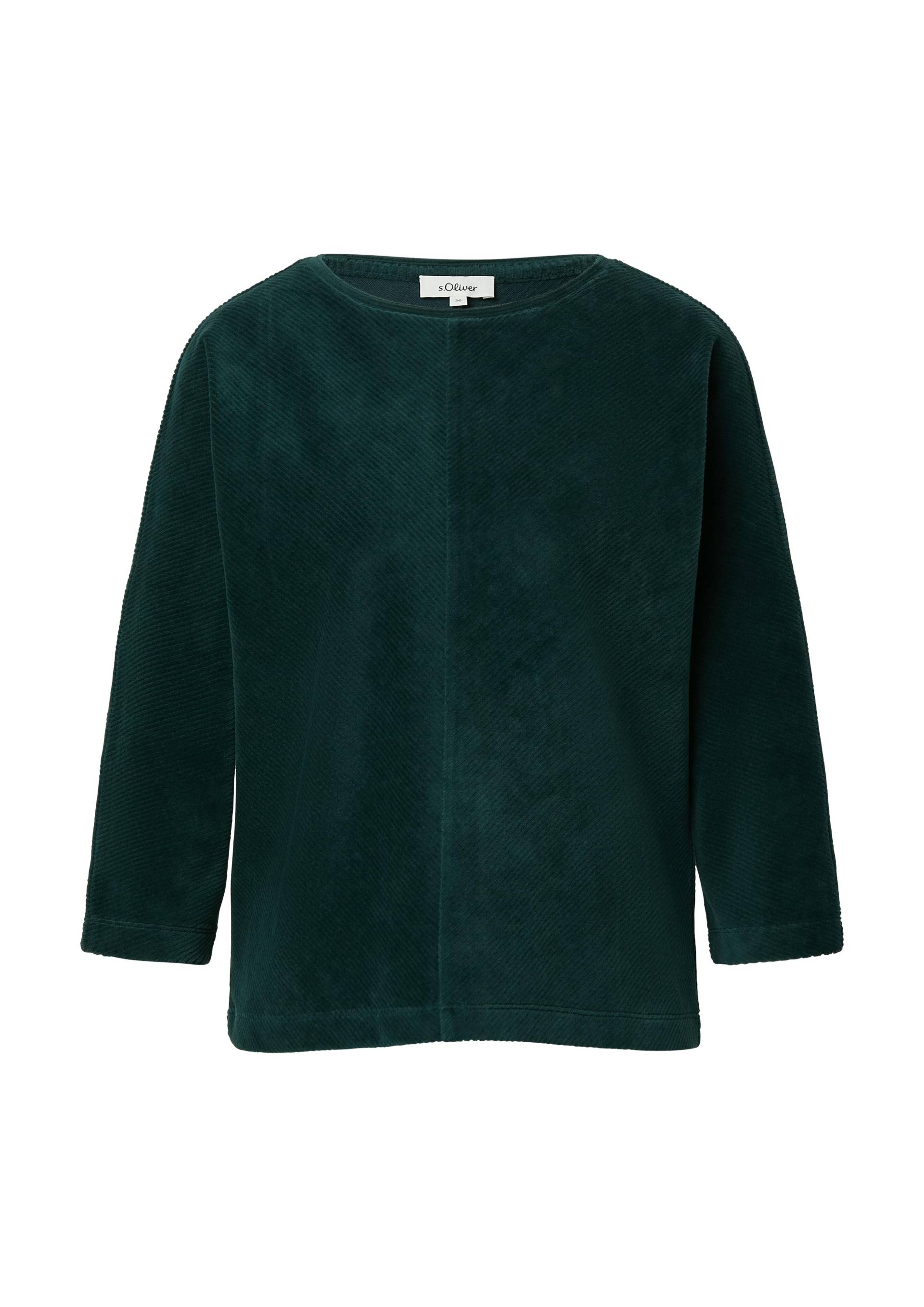 Denim Tom Tailor - Strickpullover mit Colour Blocking petrol mint beige colorblock - Gr. - L von Denim Tom Tailor