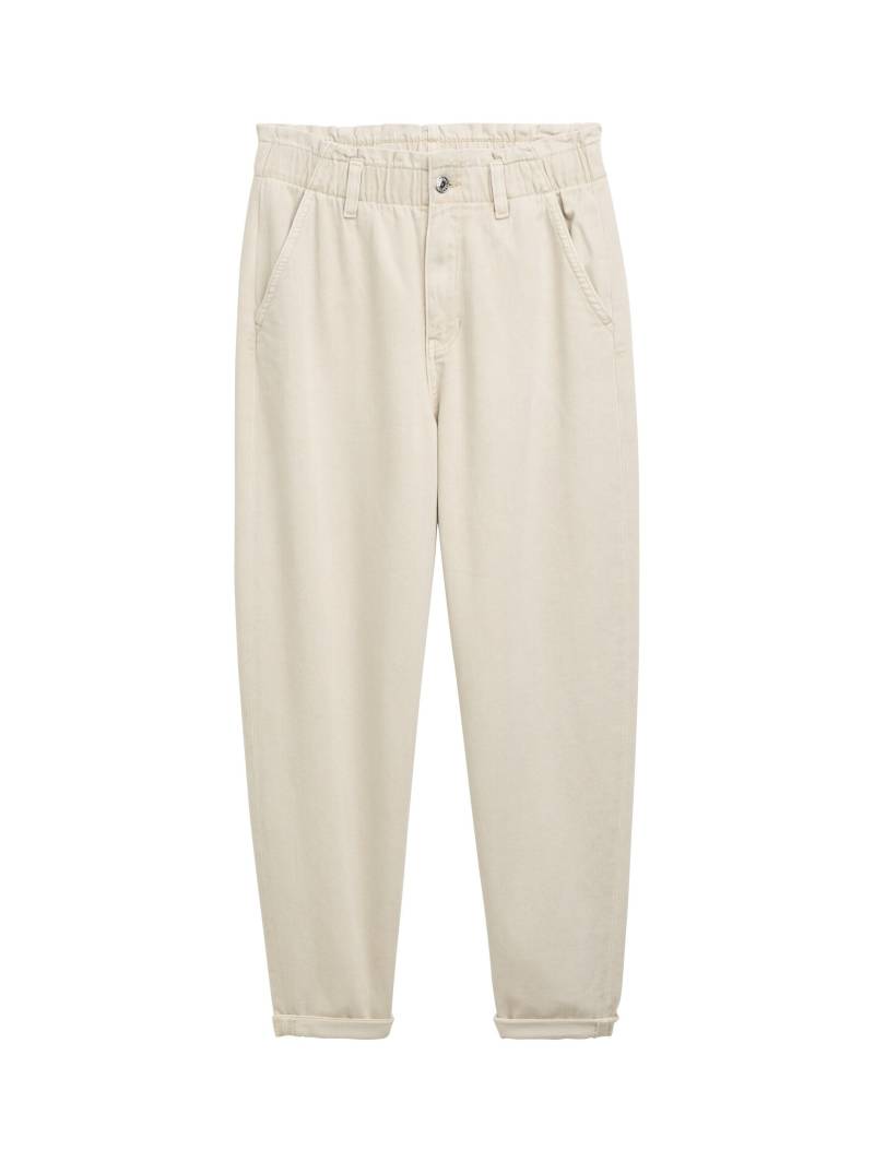 Denim Tom Tailor - TTADEA BARREL Jeans beige grey - Gr. - XS von Denim Tom Tailor