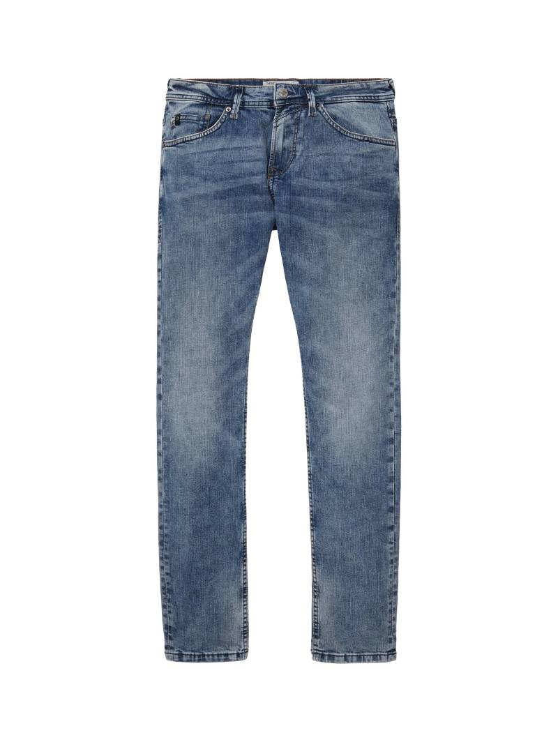 Denim Tom Tailor - TTPIERS SLIM Jeans light stone wash denim - Gr. - 28/32 von Denim Tom Tailor