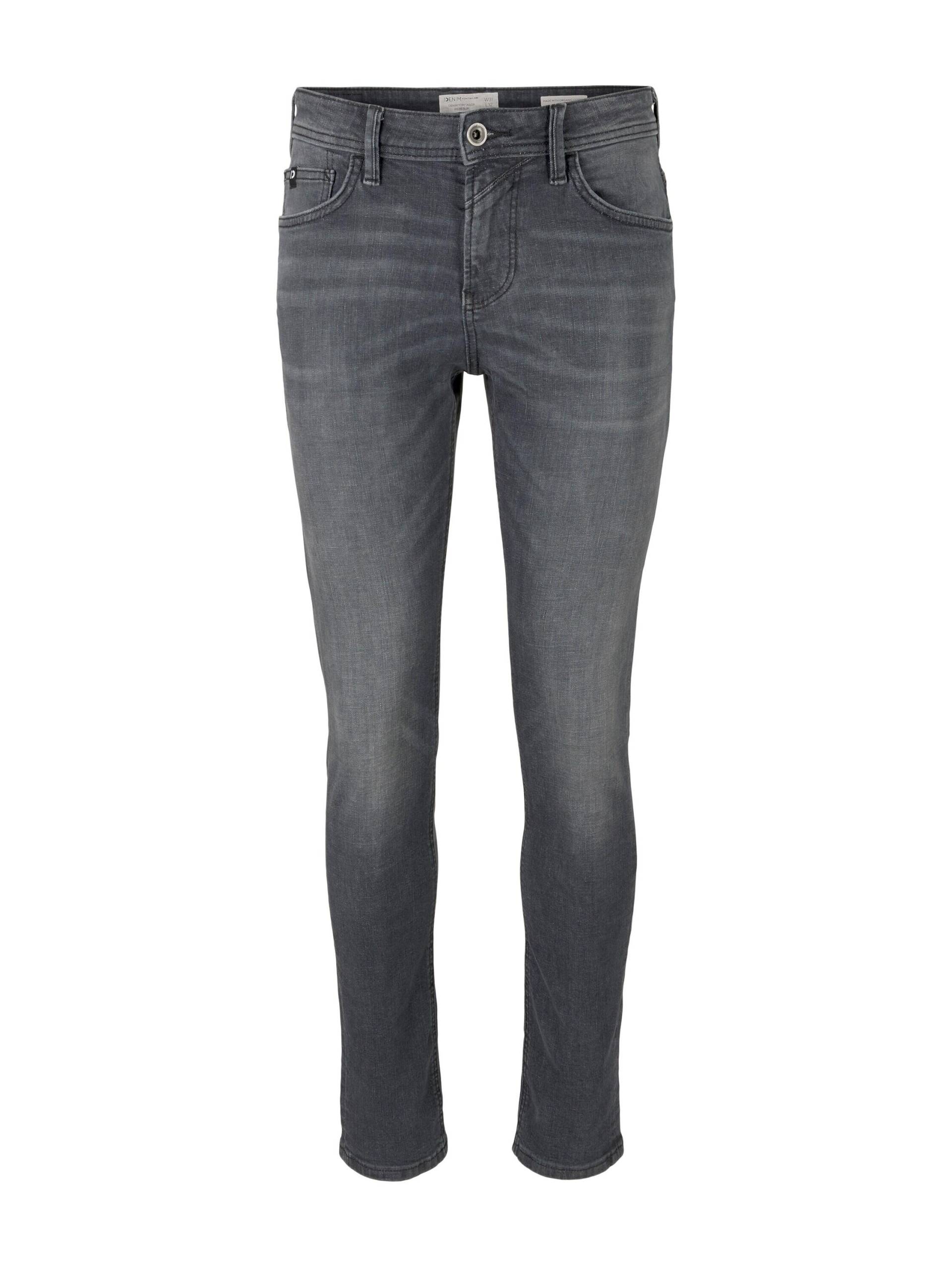 Denim Tom Tailor - TTPIERS SLIM Jeans used dark stone grey denim - Gr. - 28/32 von Denim Tom Tailor